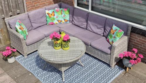 Hele mooie intratuin loungeset ( 6 pers), Tuin en Terras, Tuinsets en Loungesets, Gebruikt, Loungeset, Overige materialen, 6 zitplaatsen