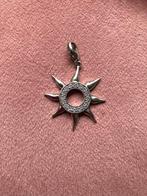 Zilveren kettinghanger met Zirkonia’s van Zinzi nieuw, Ophalen of Verzenden, Nieuw, Zilver, Overige voorstellingen