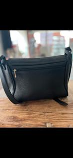 Longshamp kalfleren handtas, Sieraden, Tassen en Uiterlijk, Ophalen of Verzenden, Zo goed als nieuw, Zwart, Handtas