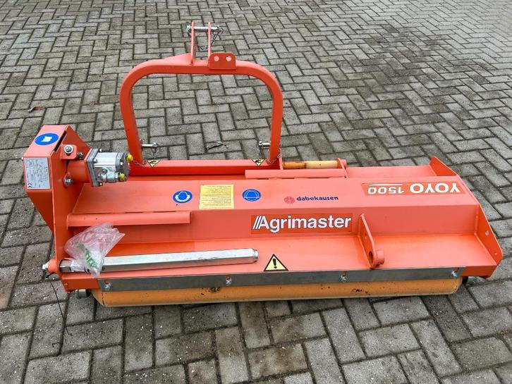 Klepelmaaier Agrimaster YoYo 1500, Tuin en Terras, Grasmaaiers, Nieuw, 50 cm of meer, Ophalen