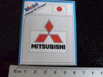 sticker mobil logo mitsubishi, Verzamelen, Auto of Motor, Ophalen of Verzenden, Zo goed als nieuw