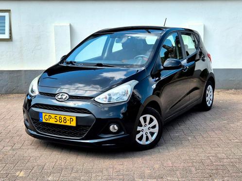 Hyundai i10 1.0i 66pk 2015 Zwart/Dealeronderhouden Inruil mo, Auto's, Hyundai, Bedrijf, i10, ABS, Airbags, Airconditioning, Boordcomputer