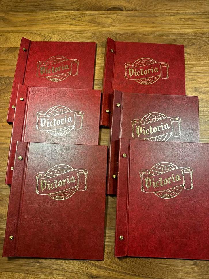 6 Victoria Klein Postzegelalbums (leeg) - Nieuwstaat!, Postzegels en Munten, Postzegels | Toebehoren, Verzamelalbum, Ophalen of Verzenden