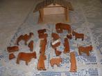 houten kerststal, Ophalen of Verzenden, Zo goed als nieuw
