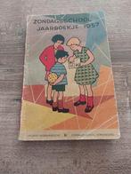 Zondagsschool Jaarboekje 1957, Boeken, Ophalen of Verzenden, Gelezen, Onbekend, Christendom | Protestants