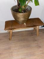 Krukje met Huid Design, Huis en Inrichting, Stoelen, Gebruikt, Bruin, Ophalen of Verzenden, Eén