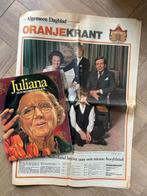 Juliana een mensenleven + Algemeen Dagblad 26 april 1980, Verzamelen, Ophalen of Verzenden, Gebruikt, Nederland, Tijdschrift of Boek