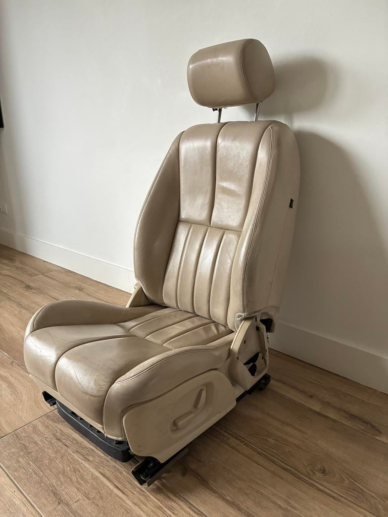Jaguar S-type bestuurdersstoel stoel links creme "Oatmeal", Ophalen, Jaguar