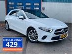 Mercedes-Benz A-Klasse A 220 190pk 7G-DCT 2019 Wit Pano, Auto's, Mercedes-Benz, Euro 5, Zwart, Leder en Stof, Wit