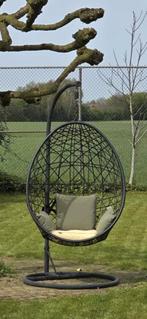 Ei Hangstoel met Kussens, Ophalen, Gebruikt, Wicker