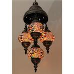 Oosterse Arabische Marokkaanse hanglamp glasmozaiek set 4, Oosters Arabisch 1001nacht Boho Ibiza Marrakech Marokkaans Turks, Nieuw