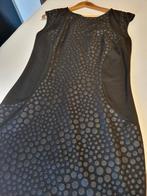 Zwarte Sanne jurk met stippen - Maat 42, Kleding | Dames, Jurken, Zwart, Maat 42/44 (L), Ophalen of Verzenden, Zo goed als nieuw