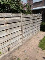 Gratis schutting delen, Tuin en Terras, Ophalen, 6 meter of meer, Hout, 1 tot 2 meter