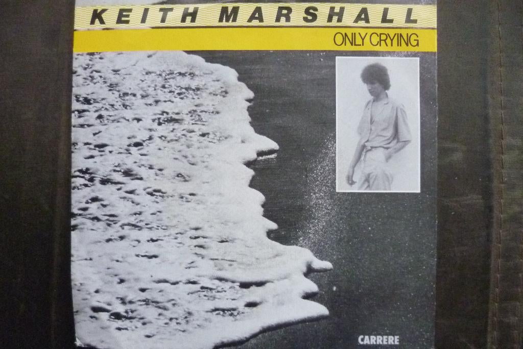 keith marshall - only crying, Cd's en Dvd's, Vinyl Singles, Zo goed als nieuw, Single, Overige genres, 7 inch, Ophalen of Verzenden
