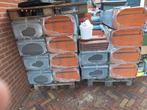 Ruim 100m2 nieuwe dakpannen, enkele gevelpannen R op pallet, Steen of Klei, Nieuw, Ophalen of Verzenden, 15 m² of meer