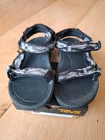 Teva Sandalen Slippers Zwart Mt 24/25, Ophalen of Verzenden, Gebruikt, Teva, Jongetje of Meisje