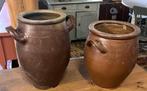 Grespot Frankrijk, pot aardewerk, Antiek en Kunst, Antiek | Keramiek en Aardewerk, Ophalen of Verzenden
