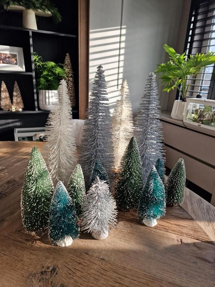kerst kerstboom kerstboompjes, Diversen, Kerst, Zo goed als nieuw, Ophalen of Verzenden