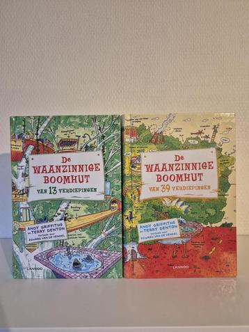 De Waanzinnige Boomhut Deel 1 & 3 beschikbaar voor biedingen