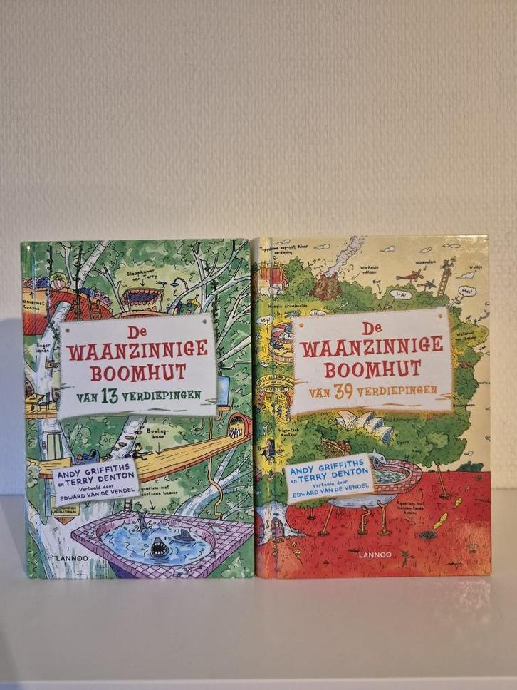 De Waanzinnige Boomhut Deel 1 & 3, Boeken, Kinderboeken | Jeugd | 10 tot 12 jaar, Zo goed als nieuw, Fictie, Ophalen of Verzenden