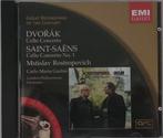 Dvořák & Saint-Saëns - Cello Concerten - Rostropovich, Cd's en Dvd's, Ophalen of Verzenden, Romantiek, Zo goed als nieuw, Orkest of Ballet