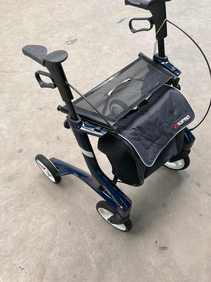 Nieuwe rollator Topro Pegasus blauw, Diversen, Rollators, Nieuw, Ophalen