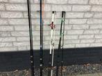 Boot of pier hengels 4 stuks, Watersport en Boten, Ophalen, Gebruikt, Werphengel