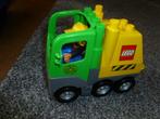 Duplo vuilnis/stort/puin wagen + 1 Duplo poppetje, Kinderen en Baby's, Speelgoed | Duplo en Lego, Duplo, Ophalen of Verzenden