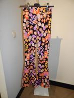 Stieglitz flared broek kleurrijke retro bloemen print ZGAN x, Kleding | Dames, Broeken en Pantalons, Overige kleuren, Verzenden