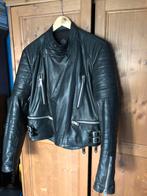 Vintage Motorjas Jas Jack S Leren Jas Motorjack Jacket, Kleding | Heren, Jassen | Winter, Ophalen of Verzenden, Gedragen, Maat 46 (S) of kleiner