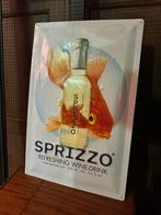 Sprizzo reclameplaat blik, Ophalen, Zo goed als nieuw, Reclamebord