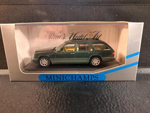 Mercedes E-Class Break 1:43 - 1994 - Malachit Green Metallic, Hobby en Vrije tijd, Modelauto's | 1:43, Nieuw, Auto, MiniChamps