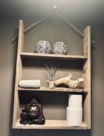 Houten Toilet schapjes / hangkastje, Ophalen of Verzenden, Zo goed als nieuw