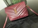 Yves Saint Laurent YSL Loulou Toy bordeaux burgundy, Ophalen of Verzenden, Zo goed als nieuw, Rood, Schoudertasje