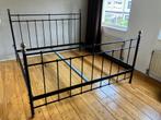 Gratis op te halen: spijlen bed 180x200 cm, zwart, Ophalen, Zwart, Tweepersoons, 180 cm