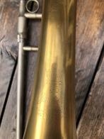 King 4b Sonorous in prima staat 🎶, Muziek en Instrumenten, Blaasinstrumenten | Trombones, Ophalen of Verzenden, Gebruikt, Tenor