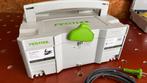 Festool EHL 65 EQ-Plus Eenhandschaaf in Systainer, Doe-het-zelf en Verbouw, Schaafmachines, Ophalen of Verzenden, Zo goed als nieuw