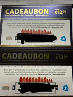 2x Postcode Loterij Cadeaubon Hollands Huisje AH, Verzamelen, Albert Heijn, Ophalen of Verzenden