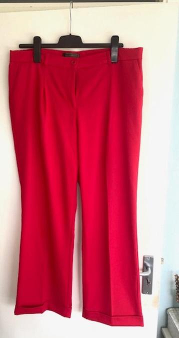 *zgan rode pantalon broek wijdere pijpen mt 44 Bonprix KERST beschikbaar voor biedingen