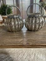 Riviera maison pumpkin windlichten/waxinelichthouder, Ophalen of Verzenden, Gebruikt, Minder dan 25 cm