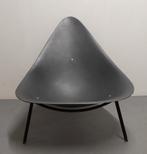 Mooie Ed Merat lounge chair., Huis en Inrichting, Stoelen, Ophalen of Verzenden, Grijs, Metaal, Eén