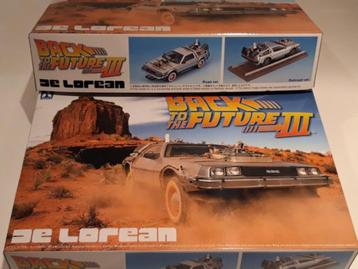 Modelbouw DeLorean Back to the Future 3 – Moviecar 1:24 beschikbaar voor biedingen