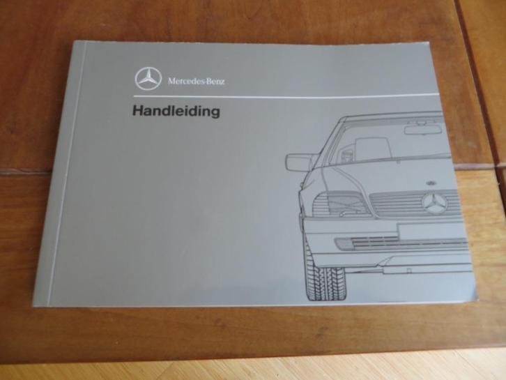 Nieuw NL instructieboek Mercedes 300 SL, 300 SL-24, 500 SL, Auto diversen, Handleidingen en Instructieboekjes, Ophalen of Verzenden