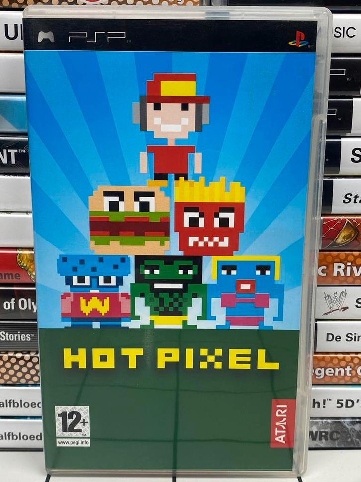 Hot Pixel – PSP PlayStation Portable Game – Compleet, Spelcomputers en Games, Games | Sony PlayStation Portable, Zo goed als nieuw