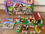 Lego friends 3189 Grote paardenstal. Compleet+doos+boekjes, Ophalen of Verzenden, Zo goed als nieuw, Complete set, Lego