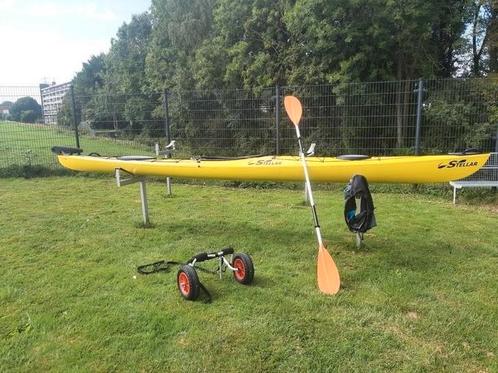 Kano., Watersport en Boten, Kano's, Zo goed als nieuw, Kajak, Eén persoon, Met peddels, Ophalen of Verzenden