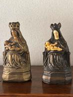 2 stenen mariabeelden (26cm hoog), Antiek en Kunst, Ophalen of Verzenden
