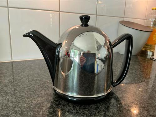 Bredemeijer theepot nieuw, Huis en Inrichting, Keuken | Potten en Pannen, Zo goed als nieuw, Overige typen, Rvs, Ophalen of Verzenden