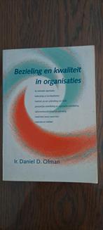 Bezieling en kwaliteit in organisaties - Ofman, Ophalen of Verzenden, Gelezen, Management, Ir. Daniel D. Ofman