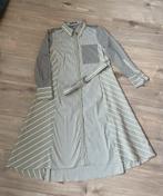 Gestreept overhemd jurk Luisa Cerano, Kleding | Dames, Beige, Maat 46/48 (XL) of groter, Nieuw, Ophalen of Verzenden